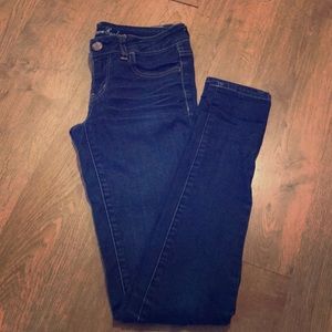 American rashly denim. Size 4 x-long